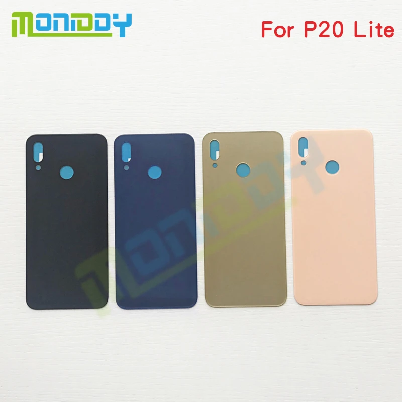Для Huawei P20 Lite задняя крышка батарейного отсека стекло с клейким покрытием Nova 3E