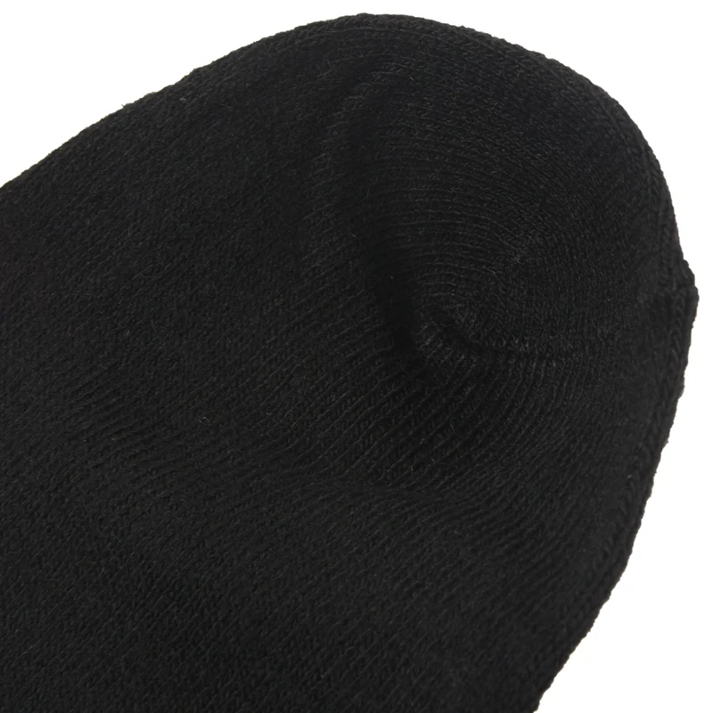 

6 pairs black Sport Socks men Cotton Rich