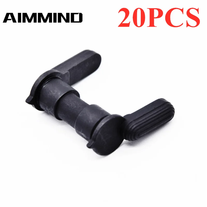 

20pcs Tactical .223/5.56 Ambidextrous Safety Selector Ambi Replaces Mil-Spec 8620 Steel For AR15 Accessories Volume Purchase