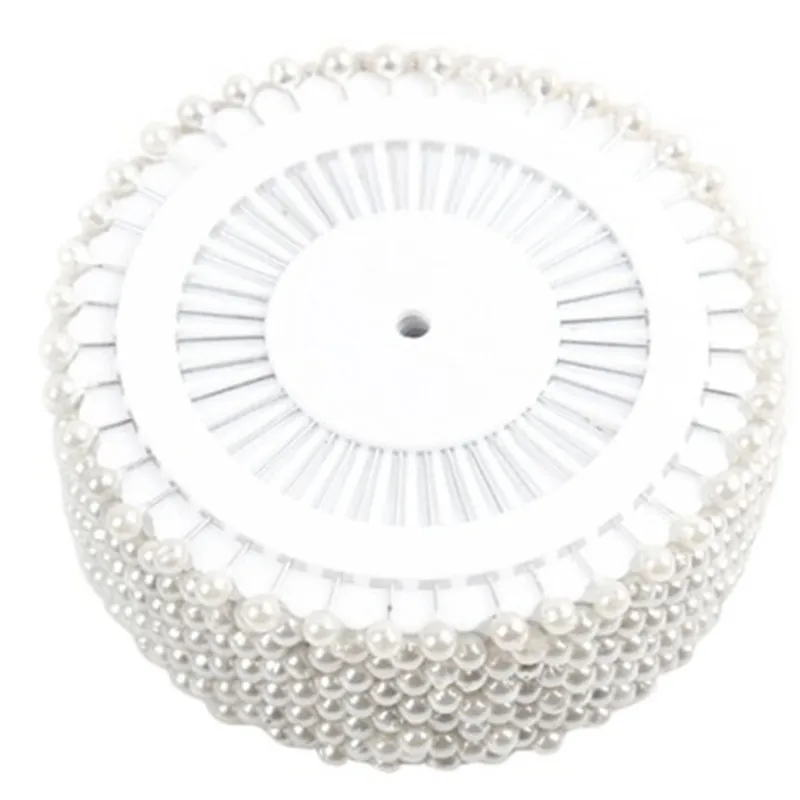 480 шт./лот швейные булавки с круглой жемчужной головкой для изготовления одежды