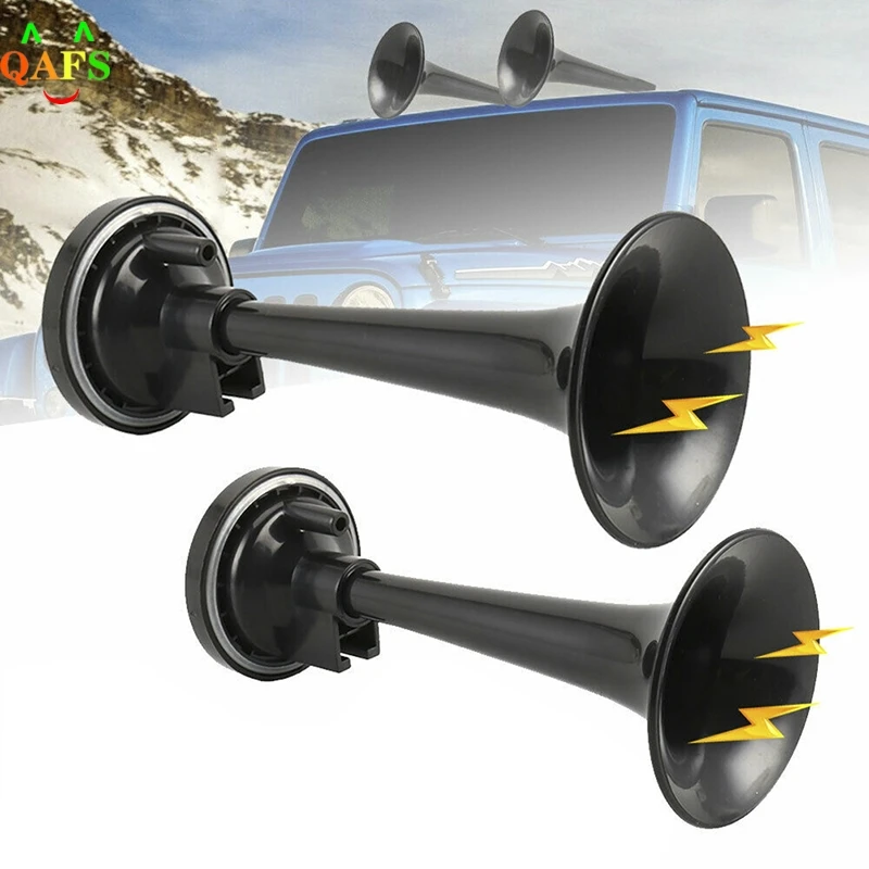 

2PCS Universal Train Car Truck Boat Dual Air Horn Trumpet Super Loud