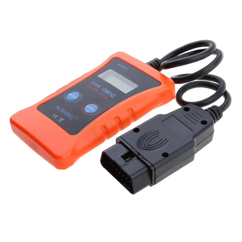 

Диагностический сканер OBD2 OBDII с ЖК-дисплеем
