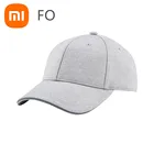 Бейсболка Xiaomi Mijia FO, светоотражающая Кепка с потопоглощением, регулируемый дизайн, унисекс, умный дом