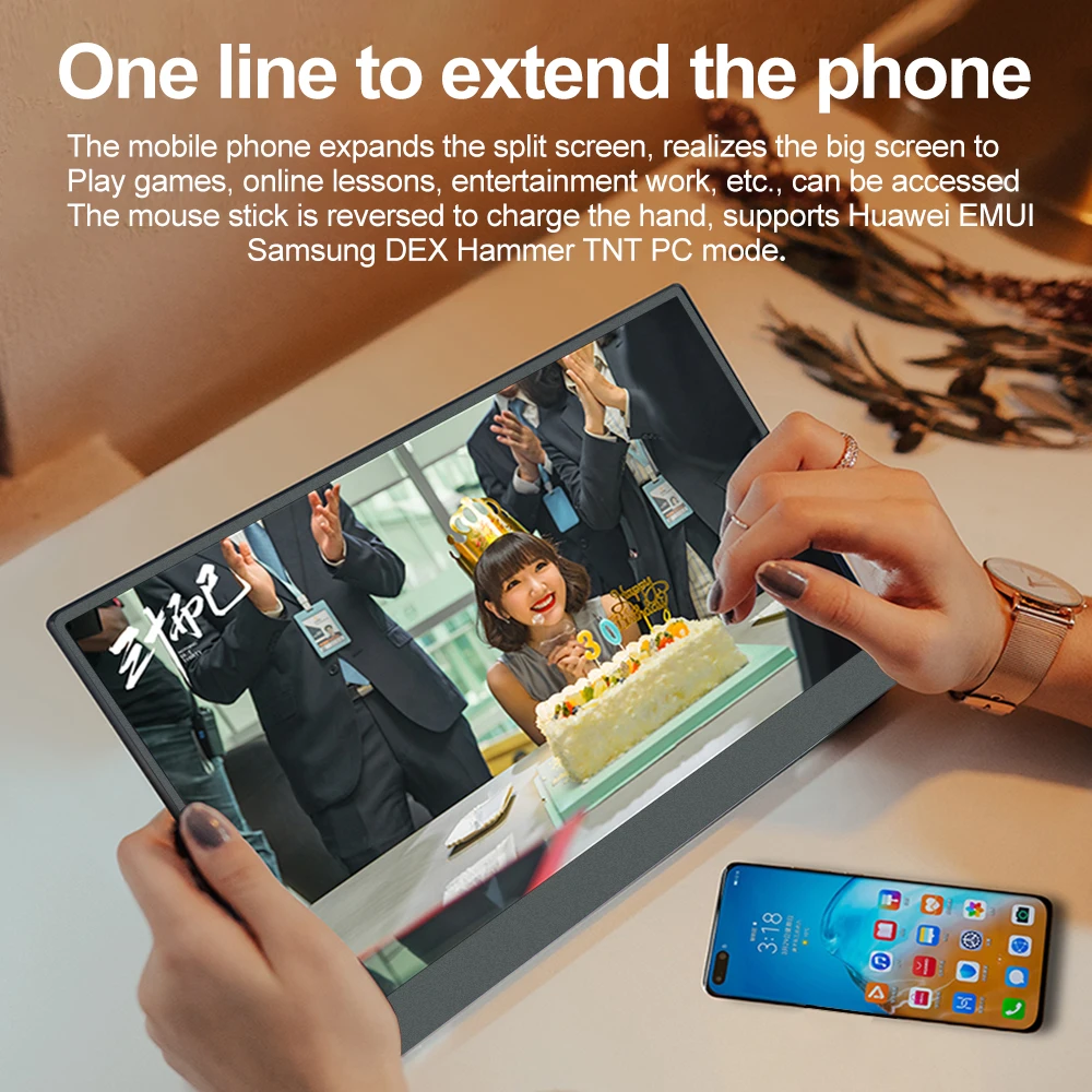 портативный монитор 133 дюйма 3k u