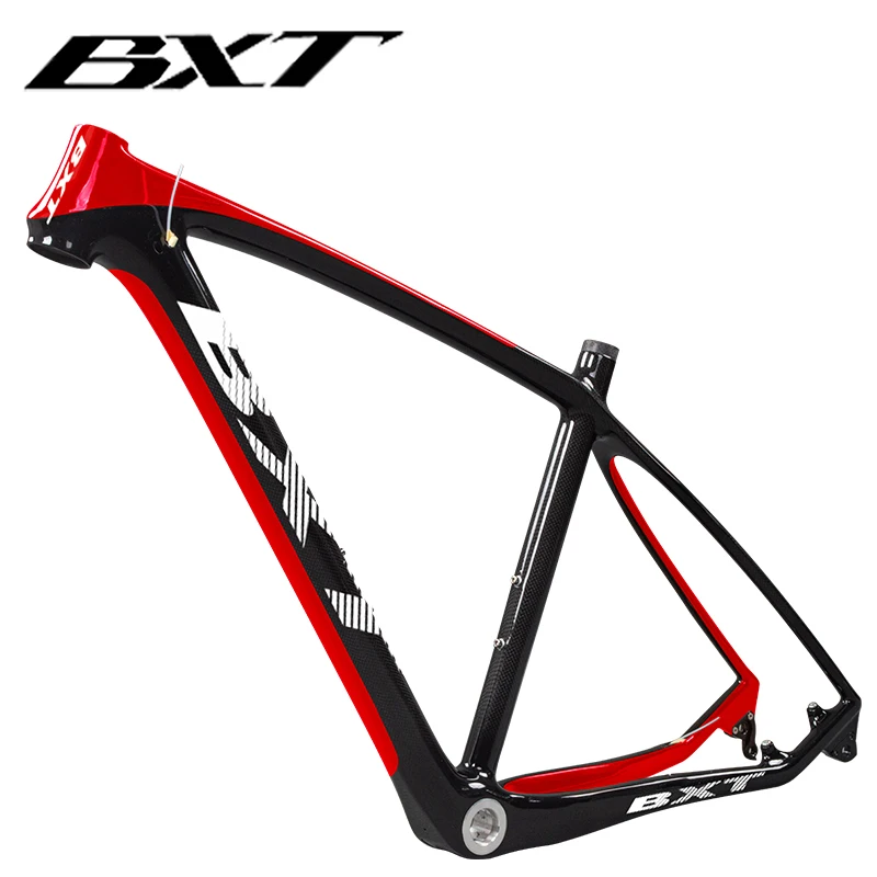 BXT T1000 карбоновая горная рама 29er 15 5/17 5/19/20. 5 дюймовая углеродная MTB BSA велосипедная
