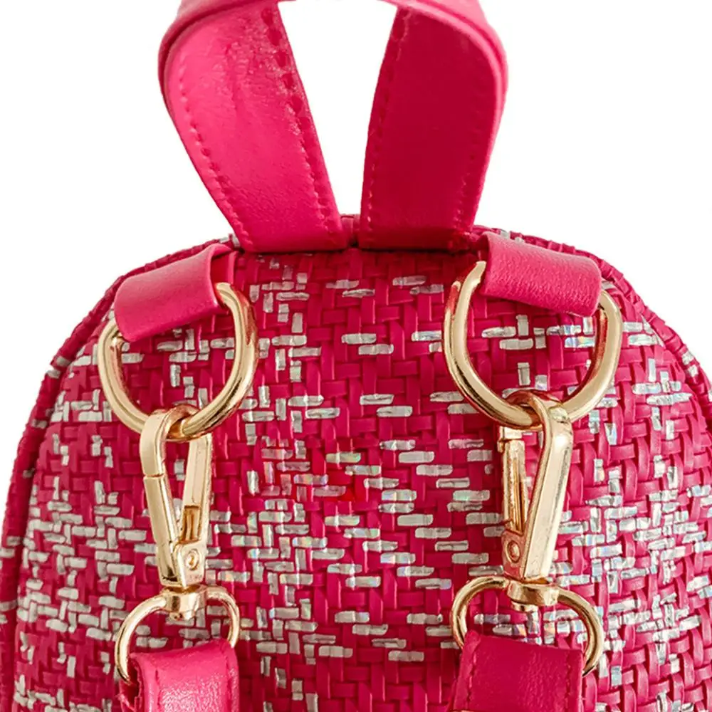 Женский соломенный рюкзак с защитой от кражи школьная сумка на плечо тоут новая