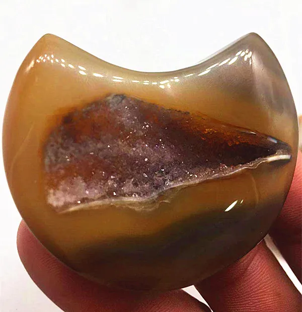 

Природный кварцевый кристалл бразильский агат Кристалл Резьба энергия рейки Sailor moon украшения лечение