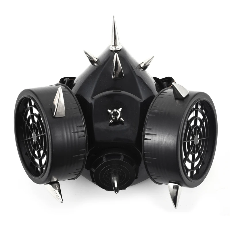 Стимпанк Модные солнцезащитные очки в стиле ретро с заклепками газ респиратор Sony