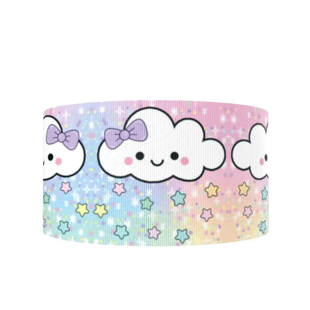 

David accessories 50Y 75mm Grosgrain Ribbon Packing Material DIY Bow Craft Decor Wedding Party Decoration Gift,50Yc10019