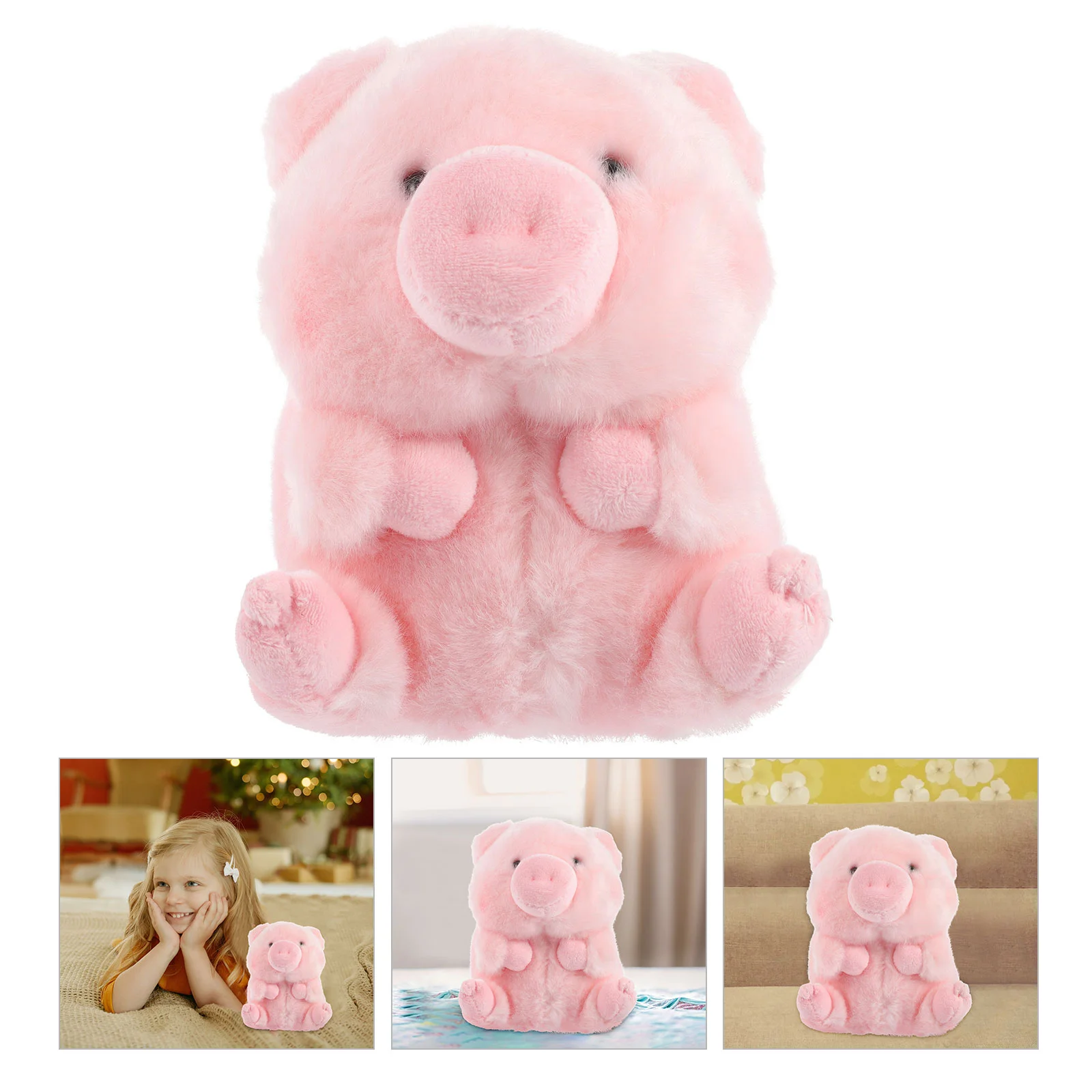 

1pc Plush Cartoon Cuddly Stuffed Animal Children Birthday Gift