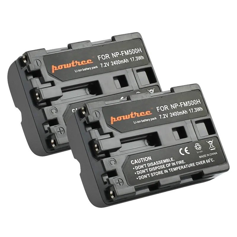 Bonadget 2400 мА/ч NP-FM500H NP FM500H Замена для sony A57 A58 A65 A77 A99 A550 A560 A580 Камера Батарея |