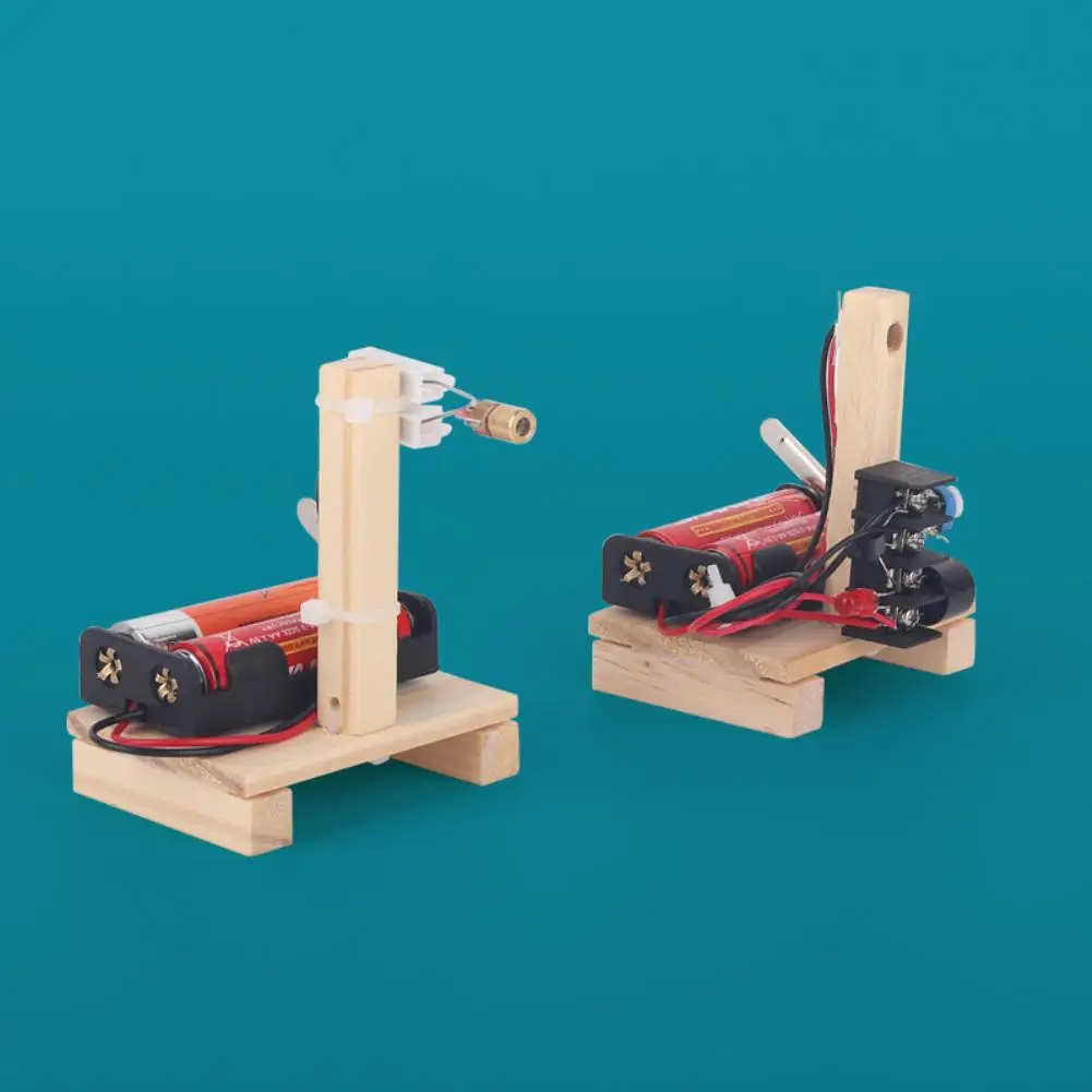 Деревянная модель игрушки сделай сам инфракрасный комплект сигнализации со