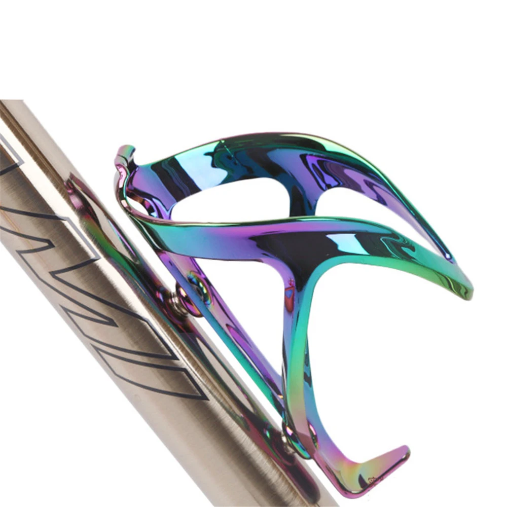 

bicycle bottle cage rainbow MTB bike water cup holder water bottle bracket riding equipment Bicycle Accessories