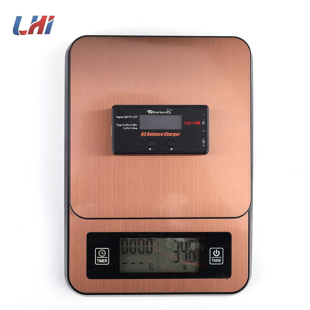 Четыре типа сбалансированной зарядки батареи Q3 2-3s простой и стабильный экран