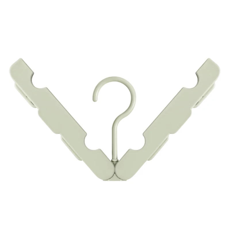 

Travel Portable Folding Hanger Multifunctional Outdoor Telescopic Drying Rack Household Non-Slip Windproof Clothing Organizer