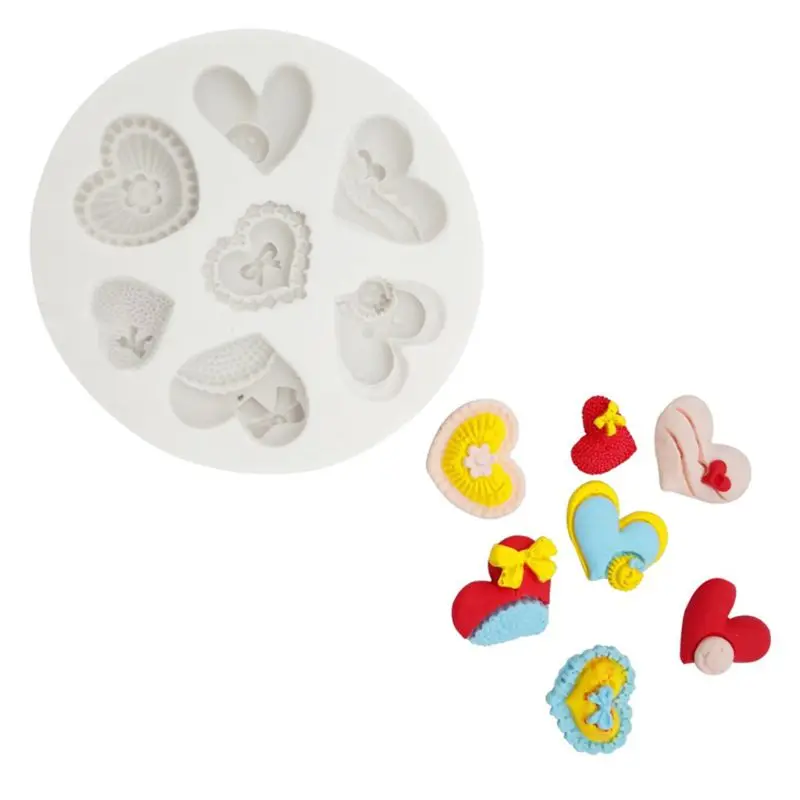 Silicone Mold DIY Baking Fondant Chocolate Cake Decoration Making Epoxy Molds