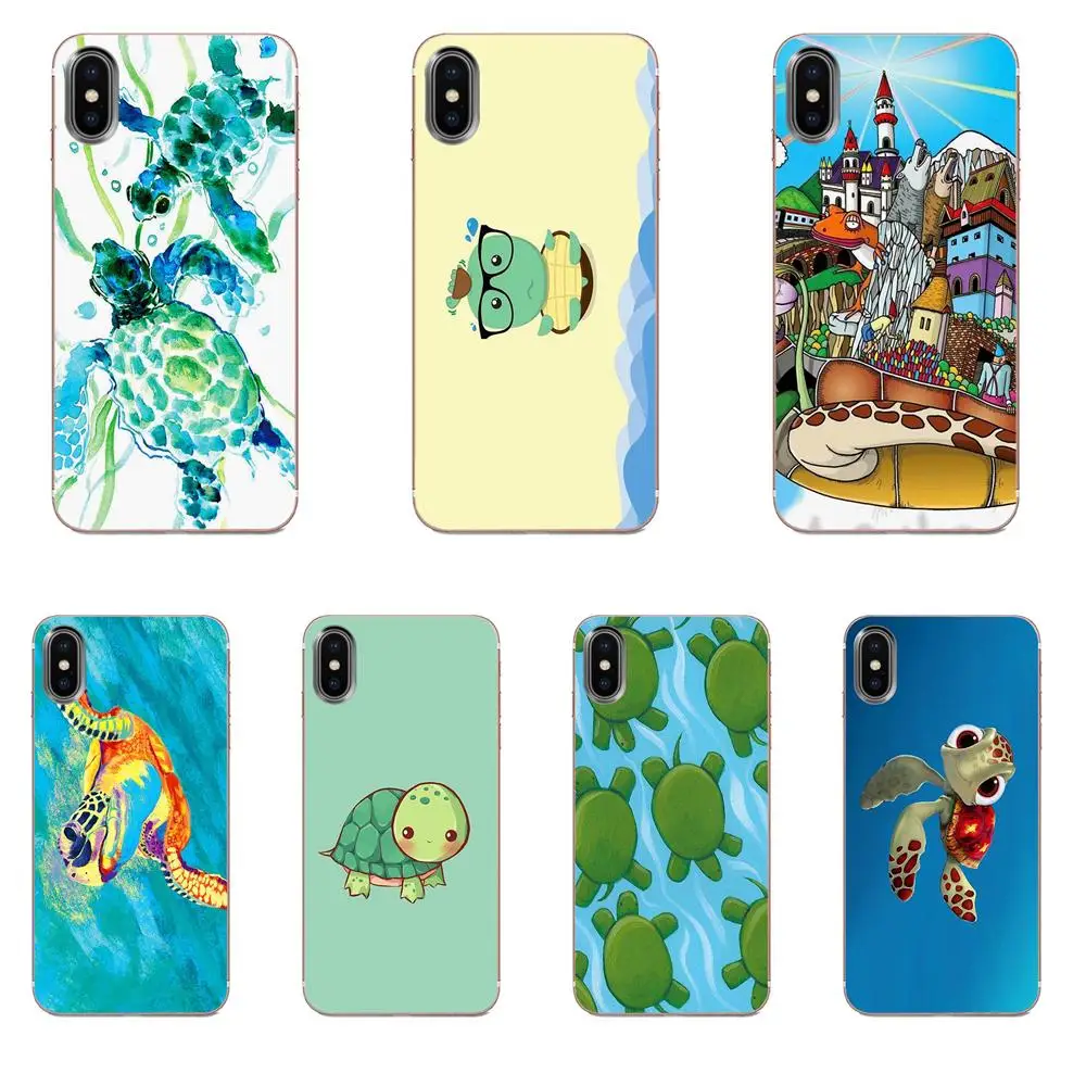 Чехол из ТПУ с изображением морской черепахи для HTC Desire 530 626 628 630 816 820 830 One A9 M7 M8 M9 M10