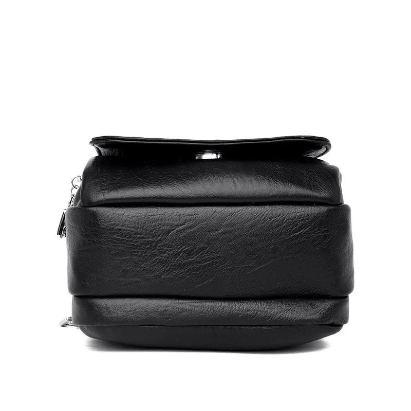 

DORI LAYDEN 2020 New Women Bags High Quality PU Leather Small Backpack Multi-pockets Waterproof Girls Handbags Female mochila