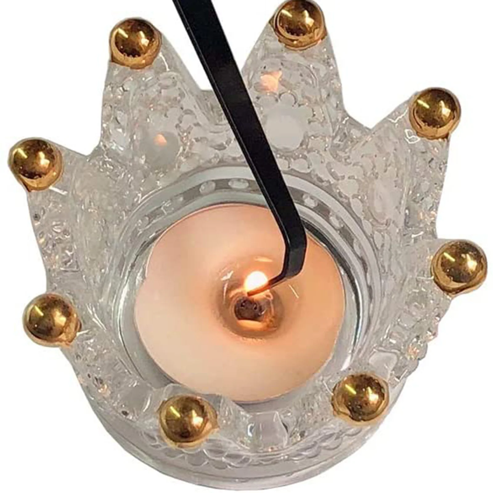 3Pcs/Set Black Candle Wick Trimmer Snuffer Dipper Candlewick Oil Lamp Cutter Hook Extinguish Tool Kit Accessory | Дом и сад