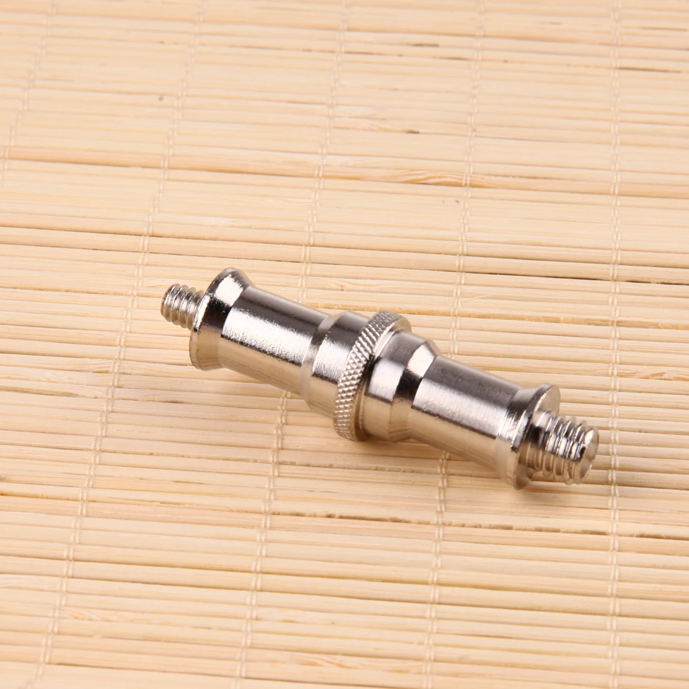

1/4 3/8 Spigot Stud Male Adapter Camera Screw for Umbrella Flash Light Trip