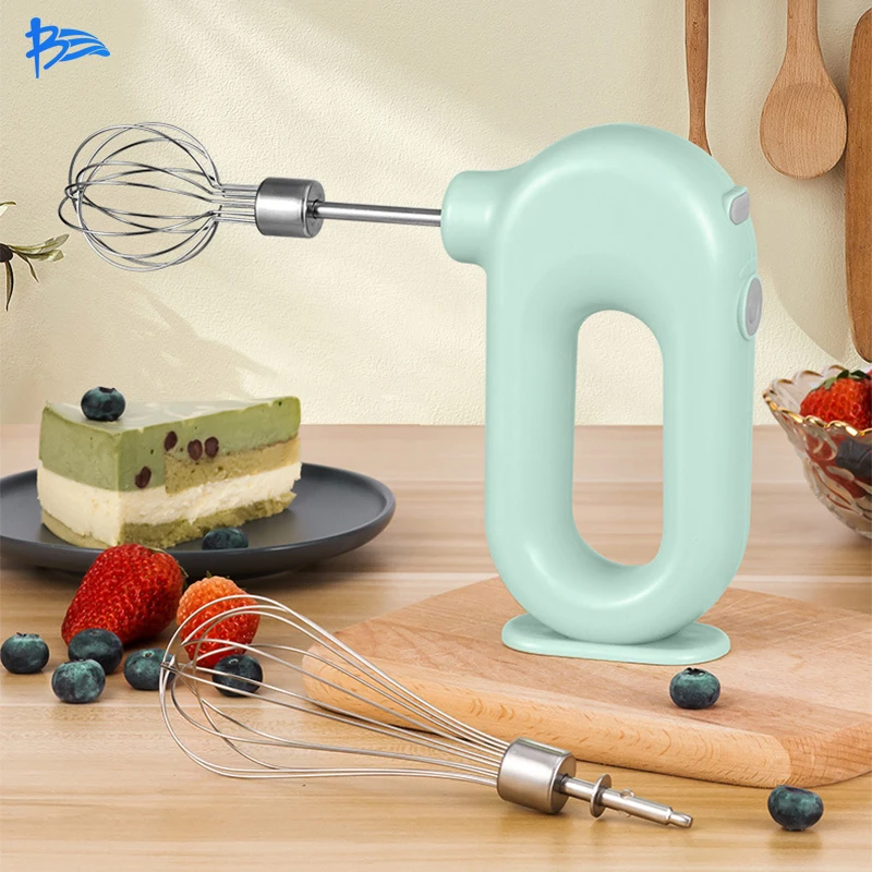 

BangCai Portable Electric Food Mixer Milk Frother Egg Beater Hand-Held Vertical Coffee Home Licuadora Espuma De Leche Crema