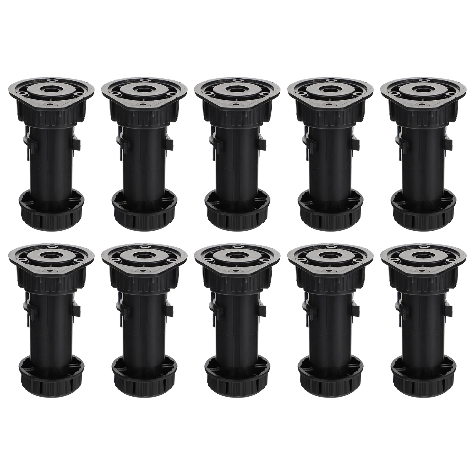 

10pcs Adjustable Furniture Leg Pads Cabinet Leg Increase Pads Furniture Parts