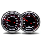 Манометр турбо-ускорителя 2 дюйма 52 мм PSI для автомобиля 12 В, манометр турбо-ускорителя, дымчатый манометр, измеритель PSI, гоночный манометр для автомобиля 12 В