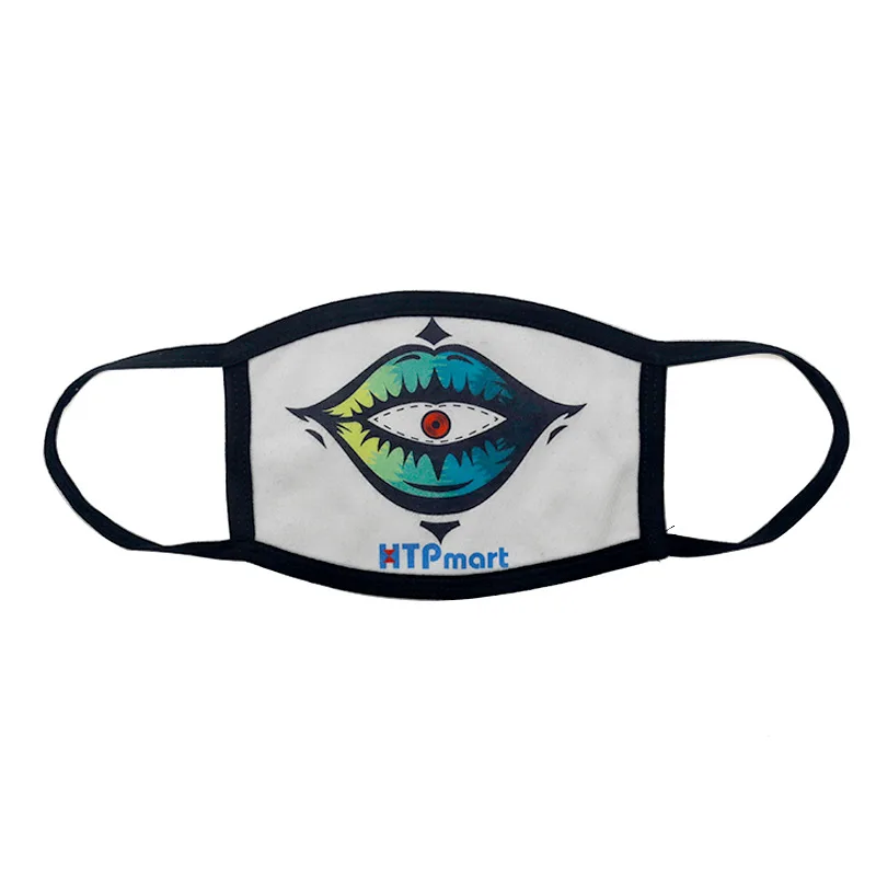 Бесплатная доставка 500 шт./лот новая стильная двухслойная сублимационная маска