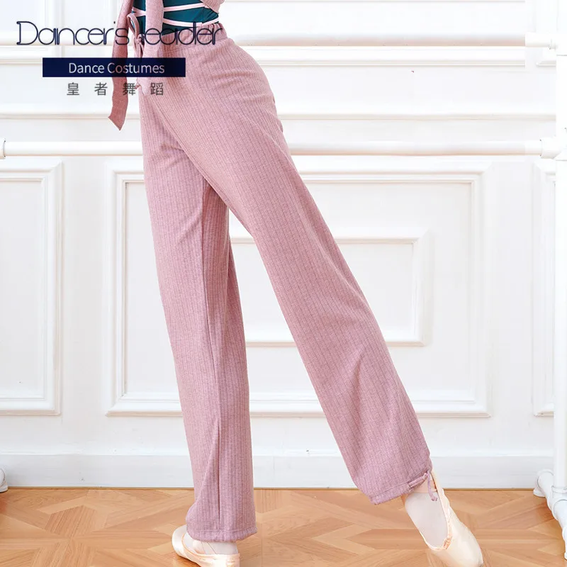 

Ballet Dance Warm Top Knitted Pants Two-piece Female Adult Modern Dance Loose Winter Warm-up Sports Practice Clothes