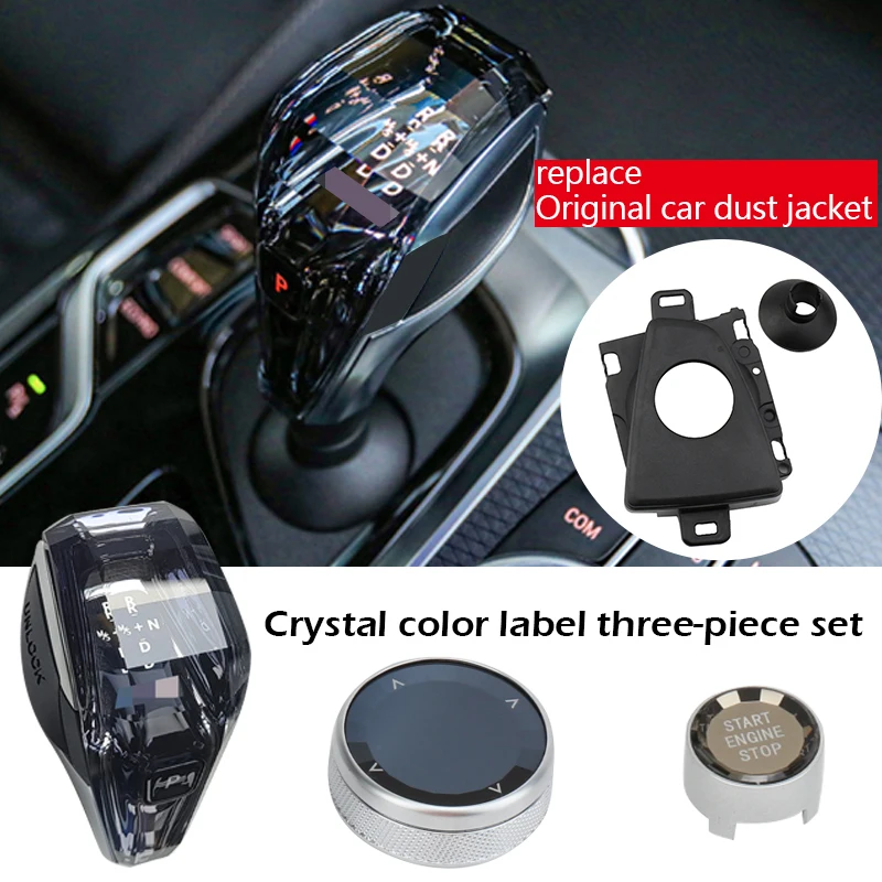 Automatic transmission Crystal gear shift head for BMW X3 X4 5 series 5GT 1 2 3 4 car Accessories | Автомобили и мотоциклы