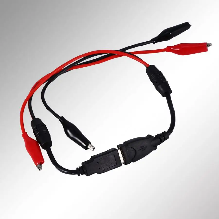 Новый аудио кабель USB зажимы Провода Мужской Женский к линии детектор напряжения