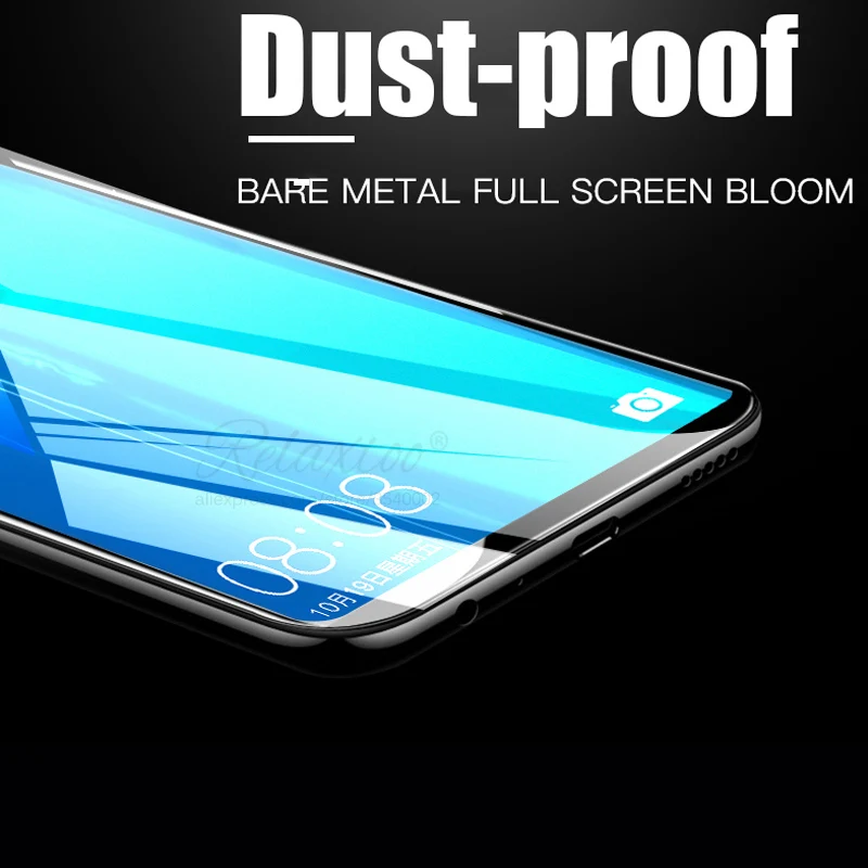 Y9 9D изогнутое закаленное стекло для huawei prime 2019 защита экрана на huawey y 9 защитная