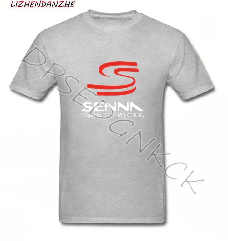 Футболка ф1 чемпион мира айртон сенна мужская футболка с изображением гоночного