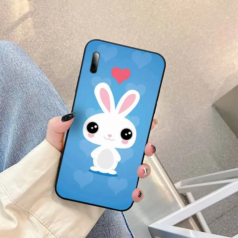 

Cute cartoon rabbit Phone Case for Samsung A01 A02 A12 A11 A31 A91 A80 A21 A21S A31 A32 A20E A7 2017 4G 5G Cover