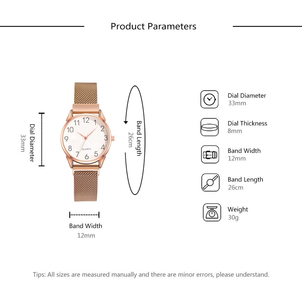 

fashion ladies wrist watch Small And Delicate European Beauty Simple Casual Bracelet Watch Suit women clock orologi donna 03*