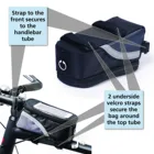 Дикий человек мешок для велосипедов с защитой от дождя переднюю верхнюю раму велосипедная Сумка светоотражающие 6.5in чехол для телефона сумка с сенсорным экраном MTB велосипед аксессуары