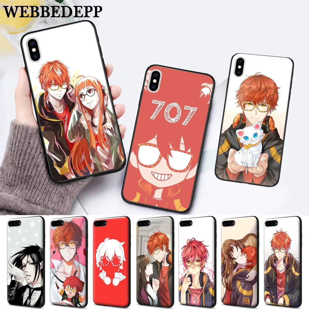 Роскошный силиконовый мягкий чехол Mystic Messenger для iPhone 5 SE 5S 6 6S Plus 7 8 11 Pro X XS Max