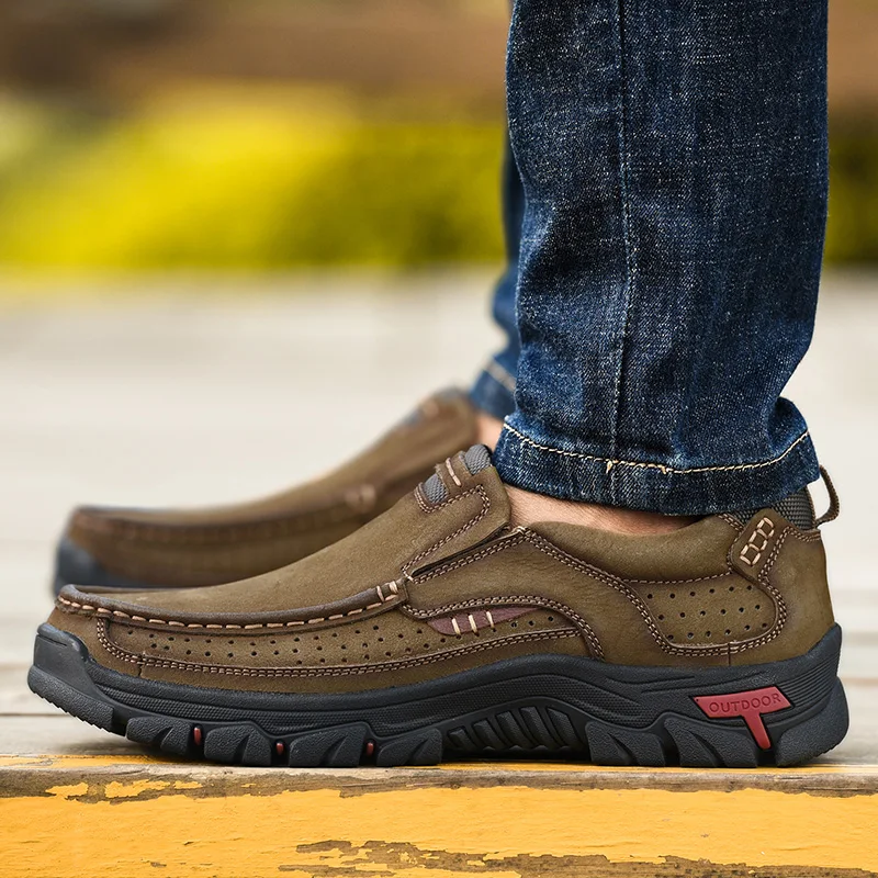

Casual Man Shoes Men's Leather Casual Shoes Man Men Mens Hot Sale Black Zapatos De Hombre Fashion Leisure Informales For
