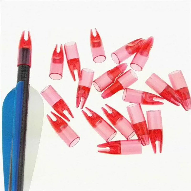 50 шт. пластиковые колпачки для стрельбы из лука 8 мм | Спорт и развлечения