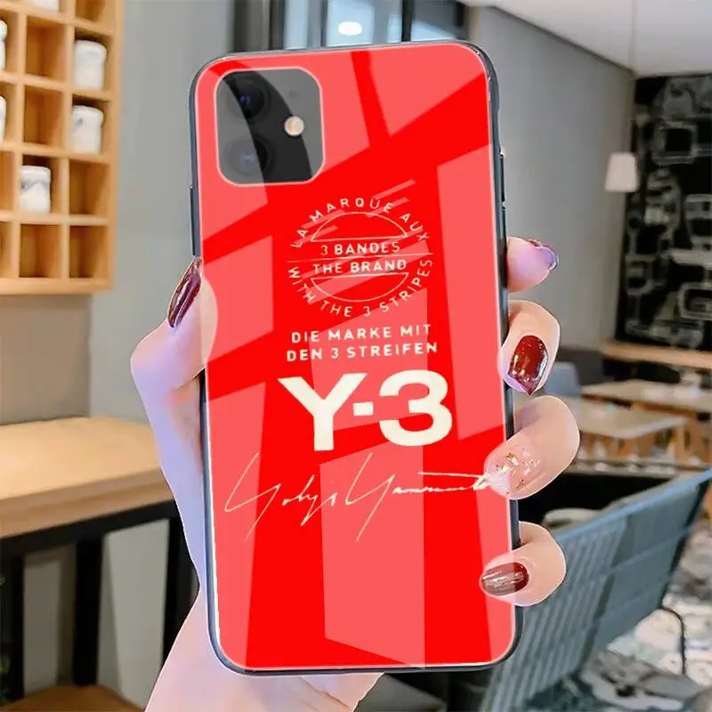 

Luxury Japan Sports Brand Custom Phone Case Tempered Glass For Iphone6plus 6S 7 7plus 8 X XS XSmax XR 11 12 Pro Max 12mini