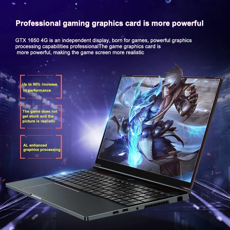 15 6-дюймовый игровой ноутбук Windows 10 Intel Core i9 8950HK i7 16 1 H Nvidia GTX 9750 4G металлический