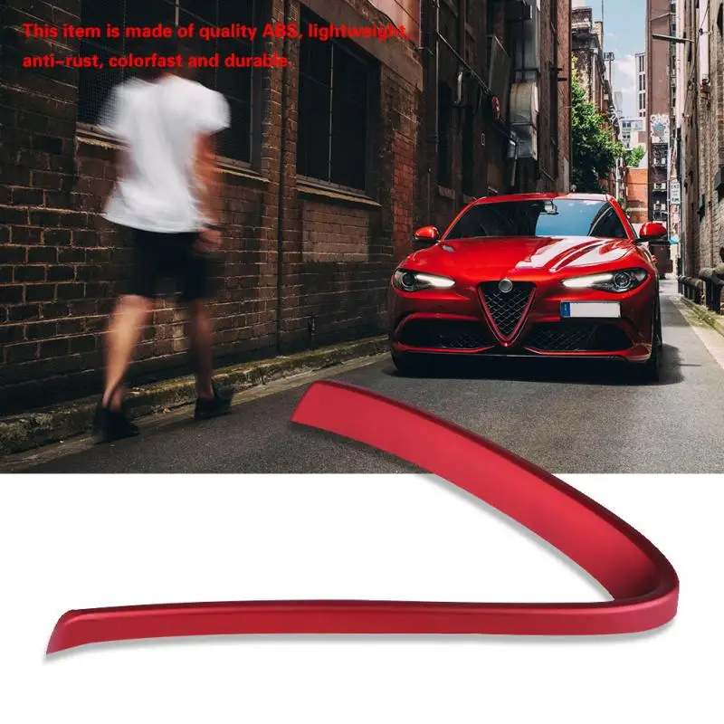 Автомобильный передний гриль v-образная решетка Накладка для Alfa Romeo Giulia 2017-2018