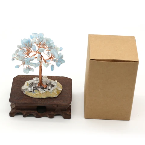 Дерево Жизни из Аметиста и Розового Кварца