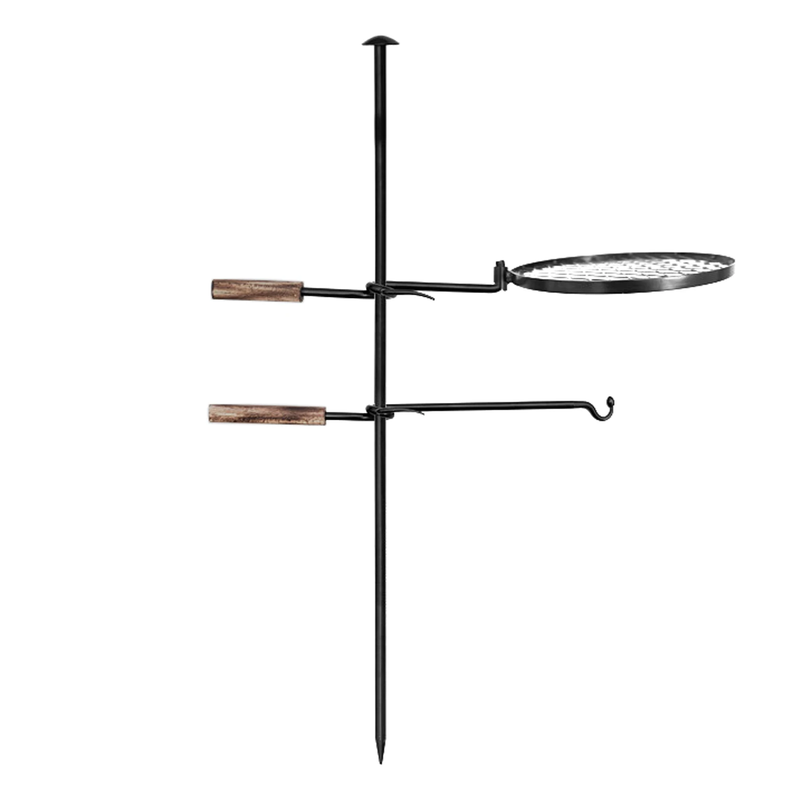 

2020 New Outdoor Camping Barbecue Grill Portable Foldable Pot Rack BBQ Net Mesh Rack Heavy Duty Iron Grill Camping Equipment