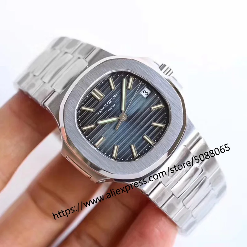 Часы мужские механические Автоматические Стальные наручные с черным