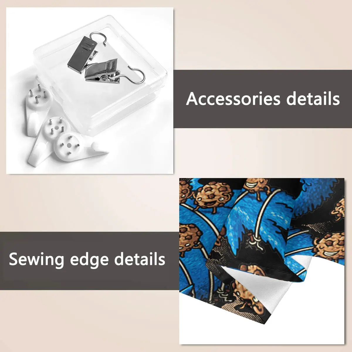 

Gulliver Monster Cookie Monster Tapestry Wall Hanging Curtain Wall Cloth Polyester Picnic Blanket Vintage