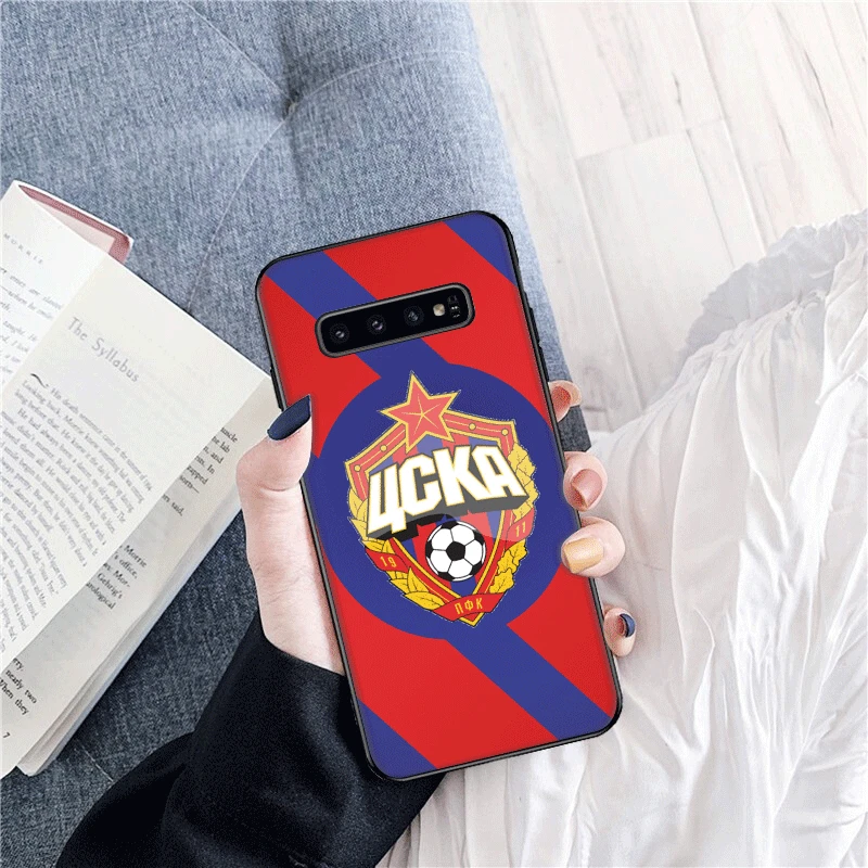 ЦСКА клуб Чехол для телефона Samsung Galaxy A10S A20 A20S A20E A30S A40 A40S A50 A50S A60 A70 A70S M10 M20 M30 крышка |
