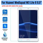 С уровнем твердости 9 H закаленное Стекло для huawei MediaPad M3 Lite 8,0 защитный экран для планшета защитная пленка для M3 lite S 8,0 дюймов Стекло гвардии
