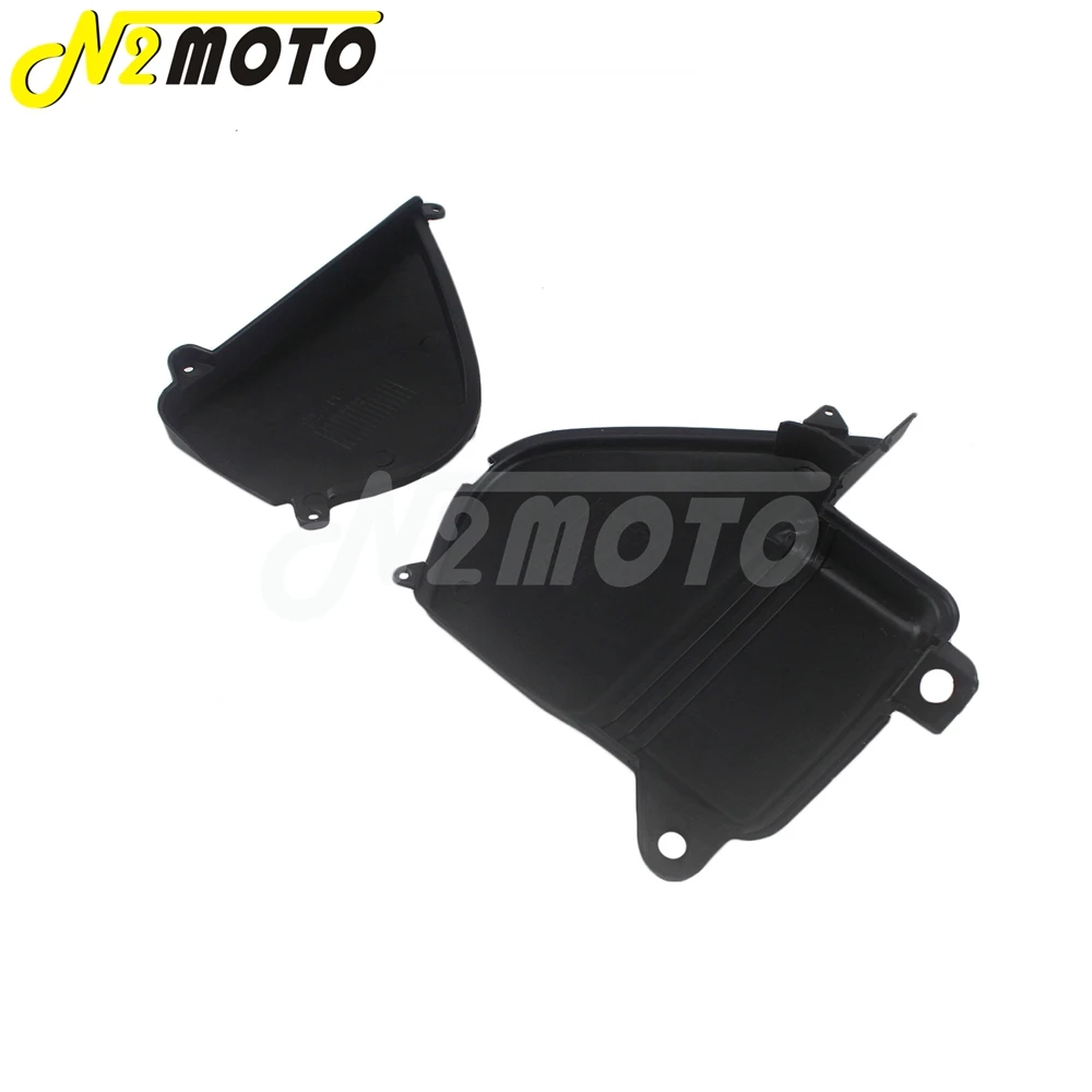 1 пара черный Мотоциклетные батареи Коробка боковая крышка для Honda CRF230F CRF 230 2015 2019