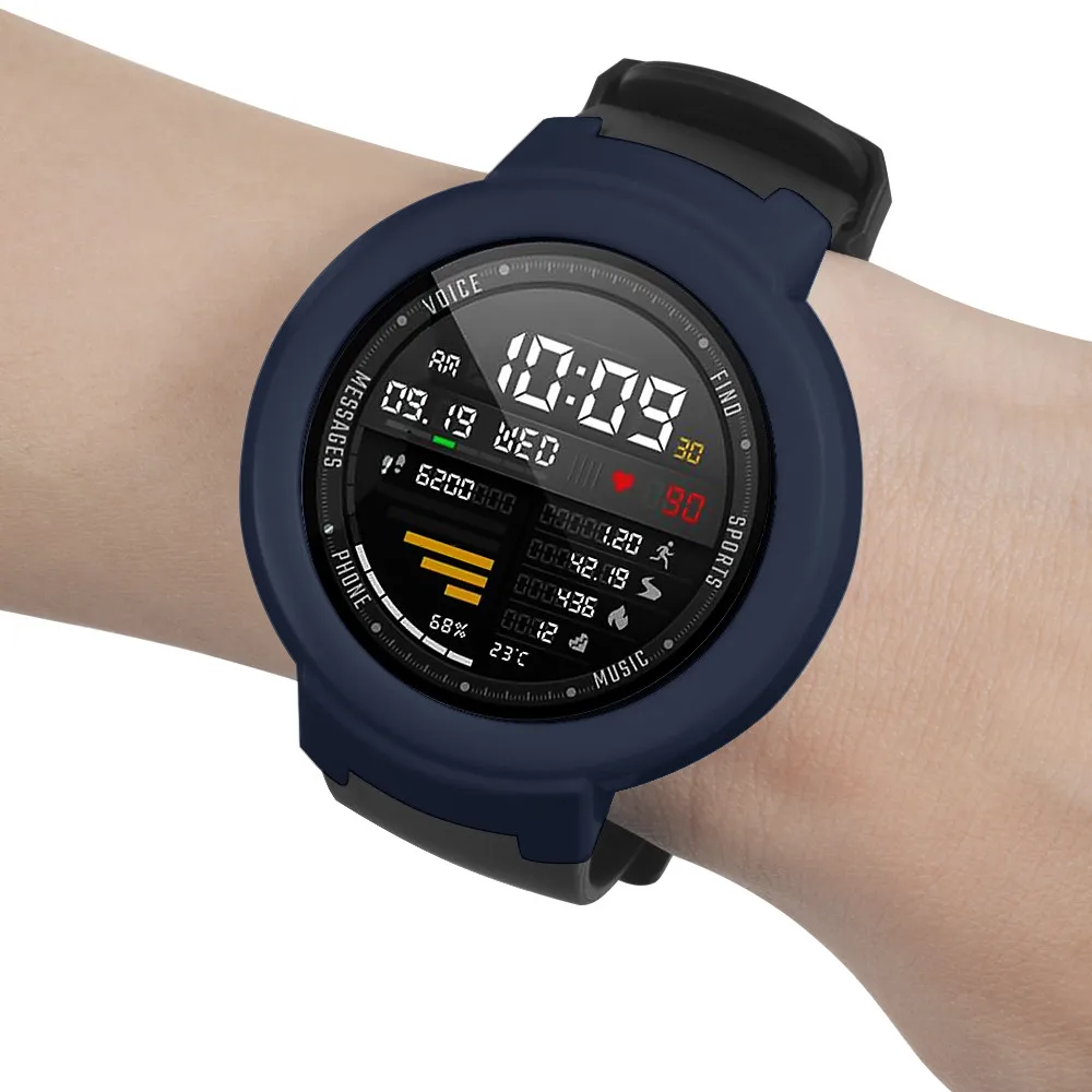 Новинка чехол для часов Huami Amazfit Verge PC Корпус рамка ультратонкий жесткий защитный